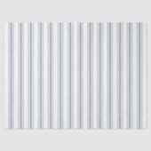 Französisch Blau gestreift Seidenpapier (Vorderseite)