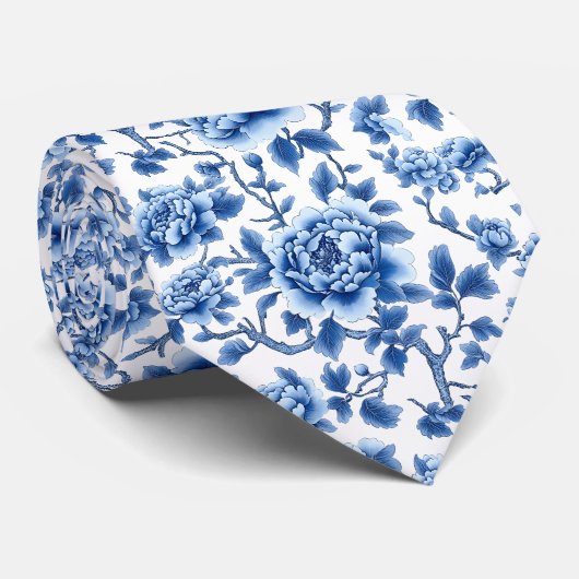 Französisch Blau Krawatte (Gerollt)