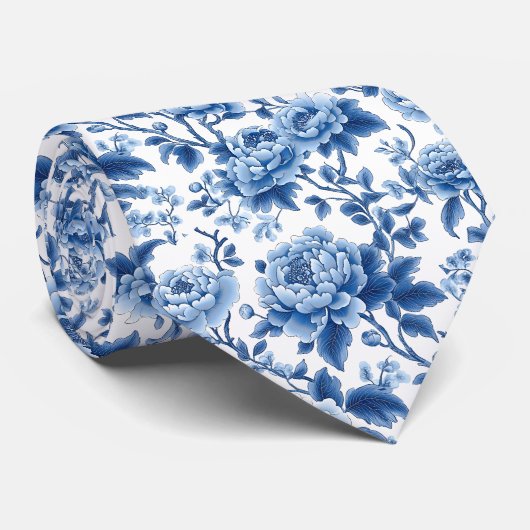 Französisch Blau Krawatte (Gerollt)