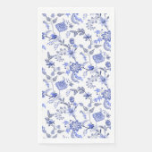 Französisch Blau Serviette (Vorderseite)