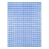 Französisch Blau und Weiß Gingham Tischdecke (Vorderseite)