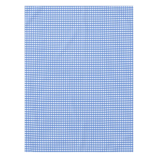 Französisch Blau und Weiß Gingham Tischdecke (Vorderseite)