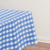 Französisch Blau und Weiß Gingham Tischdecke (Beispiel)