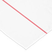 Französisch Blue Bon Appétit & Red Streifen Tischdecke (Schrägansicht)