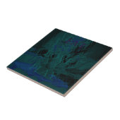 Französisch Blue Liebe Eat Play Blume Farben für a Fliese (Seite)