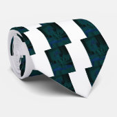 Französisch Blue Liebe Eat Play Blume Farben für a Krawatte (Gerollt)