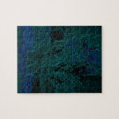 Französisch Blue Liebe Eat Play Blume Farben für a Puzzle (Horizontal)