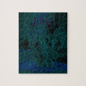 Französisch Blue Liebe Eat Play Blume Farben für a Puzzle (Vertikal)