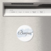 Französisch Bonjour Magnet (In Situ (Geschirrspüler))