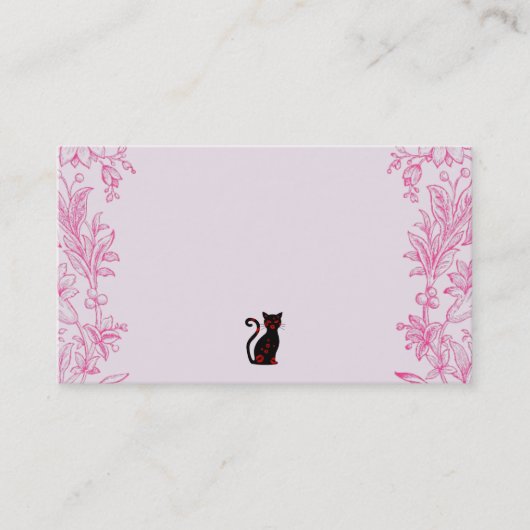 Französisch: Bonne Soiree Business Card Visitenkarte (Vorderseite)