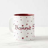 Französisch: Bonne Soiree Coffee Tasse (Vorderseite Links)