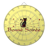 Französisch: Bonne Soiree Dart Board Dartscheibe (vorne)
