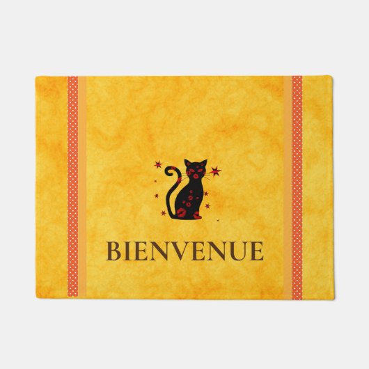 Französisch: Bonne Soiree Doormat Fußmatte (Vorderseite)