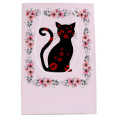 Französisch: Bonne Soiree-Geschenktasche Mittlere Geschenktüte (Vorderseite)