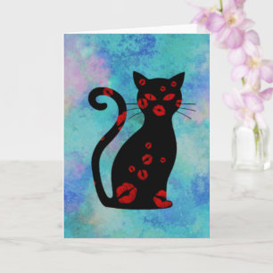 Französisch: Bonne Soiree Grußkarte Karte