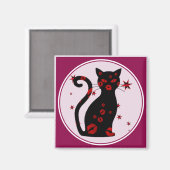 Französisch: Bonne Soiree Magnet (Vorderseite/Rückseite)