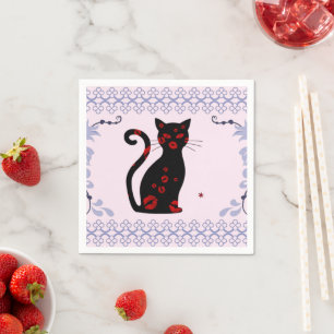 Französisch: Bonne Soiree Paper Napkin Serviette