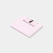 Französisch:Bonne Soiree Post-It-Notes Post-it Klebezettel (angewinkelt)