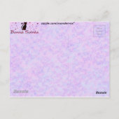 Französisch: Bonne Soiree Postkarte (Rückseite)