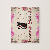 Französisch: Bonne Soiree Puzzle (Vertikal)