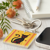 Französisch: Bonne Soiree Schlüsselanhänger (Vorderseite rechts)