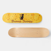Französisch: Bonne Soiree Skateboard (Horizontal)