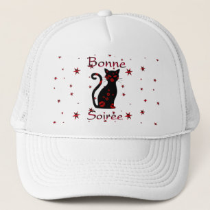 Französisch: Bonne Soiree Trucker Hat Truckerkappe