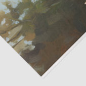 Französisch Bulldog farbenfrohe Wildblume Feld Dec Seidenpapier (Ausschnitt)