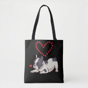 Französisch Bulldog Mama Frenchie Liebe Hund Herz Tasche