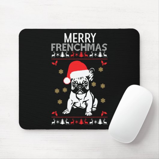 Französisch Bulldog Mousepad (Mit Mouse)