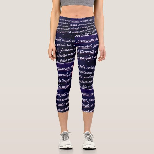 Französisch Capri Leggings (Vorderseite)