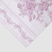 Französisch chic,pink,toile,floral,muster,viktoria seidenpapier (Ausschnitt)
