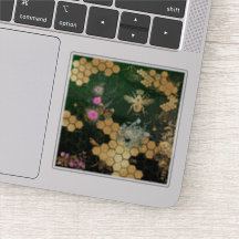 Französisch chic, viktorianisch, Biene, Blütenfoli