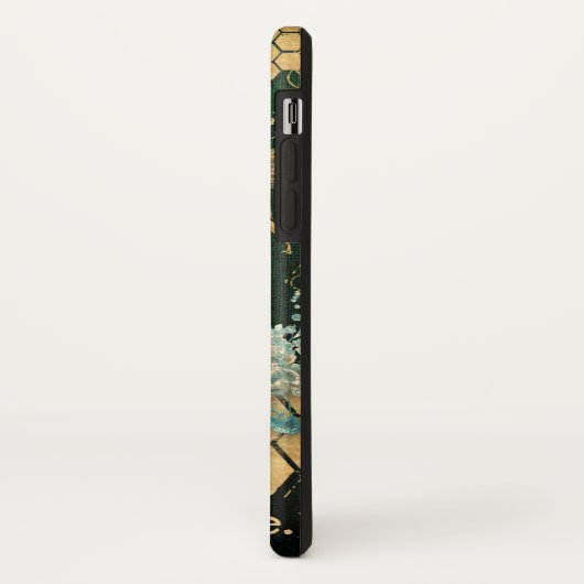 Französisch chic, viktorianisch, Biene, Blütenfoli Case-Mate iPhone Hülle (Hinten/Links)