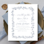 Französisch Chinoiserie Etwas Blue Brautparty