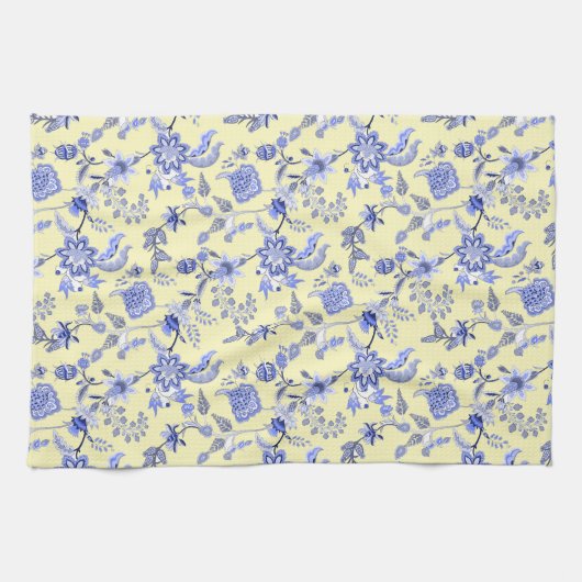 Französisch Country Blue Geschirrtuch (Horizontal)