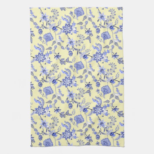 Französisch Country Blue Geschirrtuch (Vertikal)