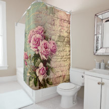 Französisch Country chic, Shabby Chic, rosa Rosen,