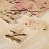 Französisch Country chic, Shabby Chic, rosa Rosen, Puzzle (Seite)