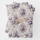 Französisch Country Toile Fleurie Birds Geschenkpapier Set (Beispiel)
