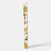 Französisch Creme Toile Chinoiserie Stil Rustikal Case-Mate iPhone Hülle (Rückseite / Links)