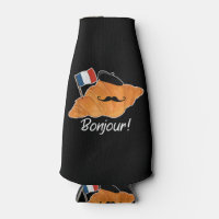 Französisch Croissant Lover France Flag Frankophil