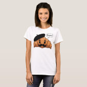 Französisch Croissant T-Shirt (Vorne ganz)