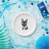 Französisch Die Gentlemen Copy (4) Pappteller (Party)