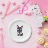 Französisch Die Gentlemen Copy (4) Pappteller (Party)