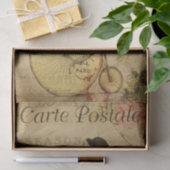 Französisch Ephemera Frog Reitsport Rose Decoupage Seidenpapier (Geschenk)