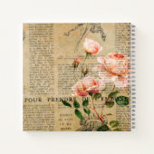 Französisch Ephemera Notizblock (Rückseite)