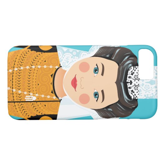 Französisch, Fall Bigoudène Matryoshka Case-Mate iPhone Hülle (Rückseite (Horizontal))