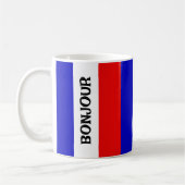 Französisch-Flag-Design-Kaffee-Tasse Kaffeetasse (Links)