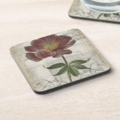 Französisch-Floral I Getränkeuntersetzer (Linke Seite)